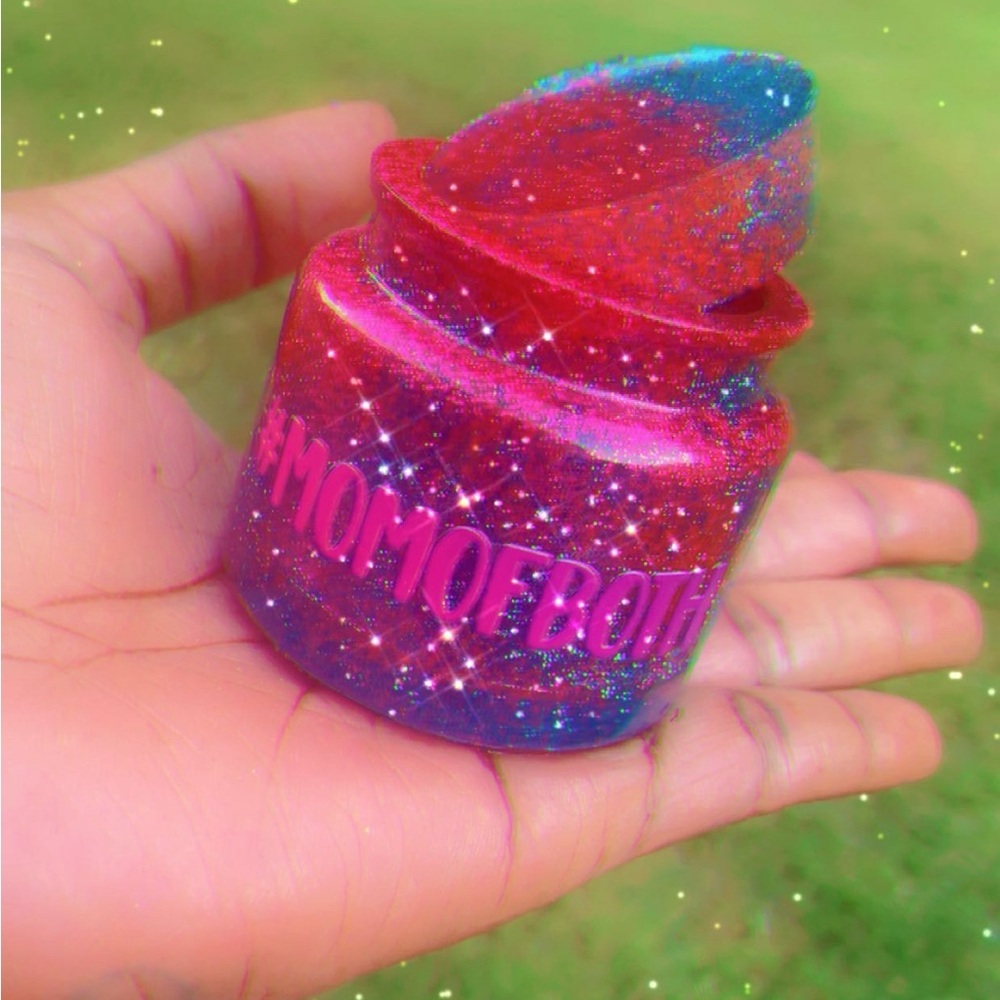 Colorful Glitter Body Scrub